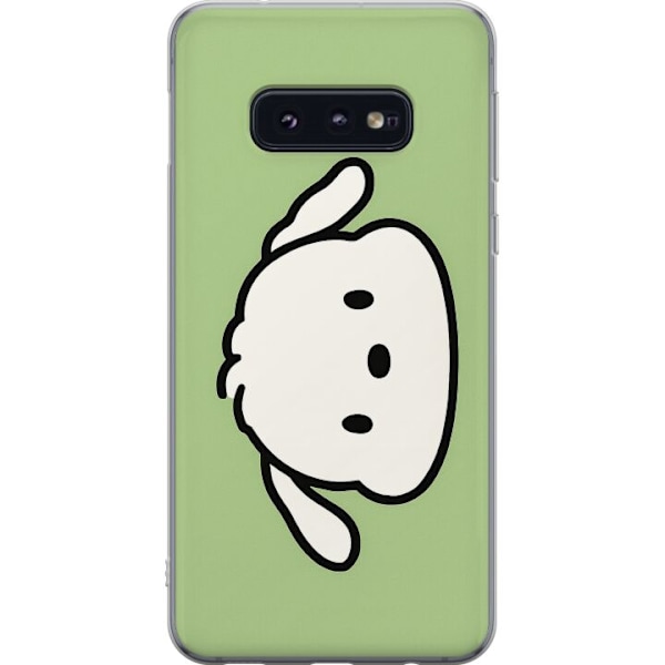 Samsung Galaxy S10e Genomskinligt Skal Snoopy Flip