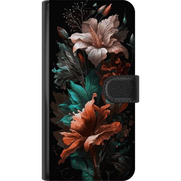 Kompatibel Tegnebogsetui til Samsung Galaxy S20+ Blomster