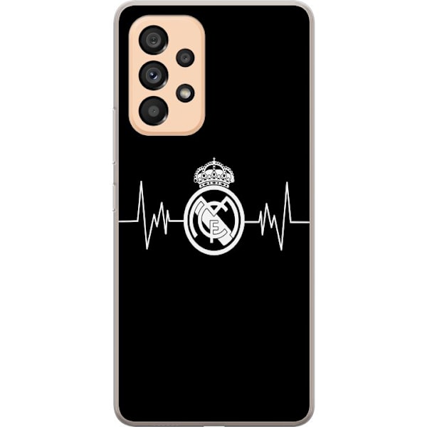 Samsung Galaxy A53 5G Genomskinligt Skal Real Madrid CF