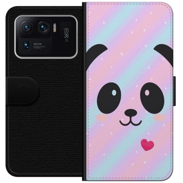 Xiaomi Mi 11 Ultra Plånboksfodral Regnbåge Panda