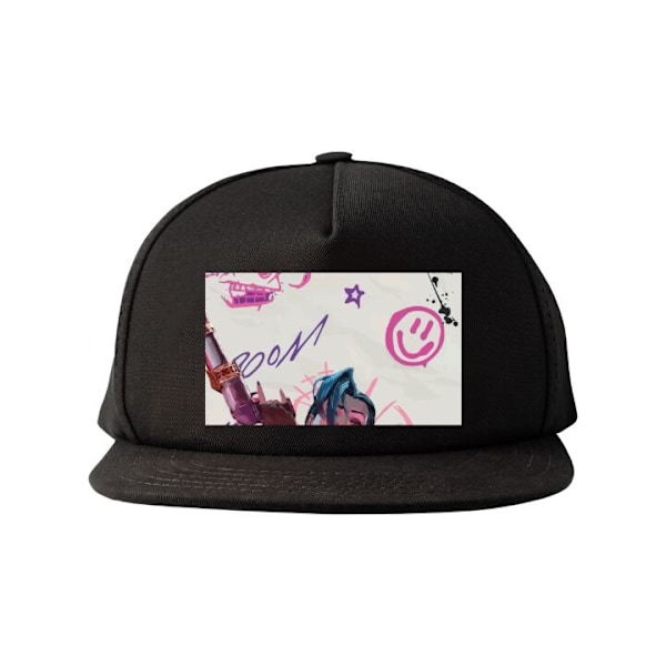 Snapback Aikuisille | Säädettävä Lippis League of Legends musta one size