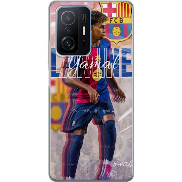 Xiaomi 11T Gennemsigtig cover Lamine Yamal FCB