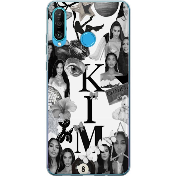 Huawei P30 lite Gennemsigtig cover Kim Kardashian – Aestheti