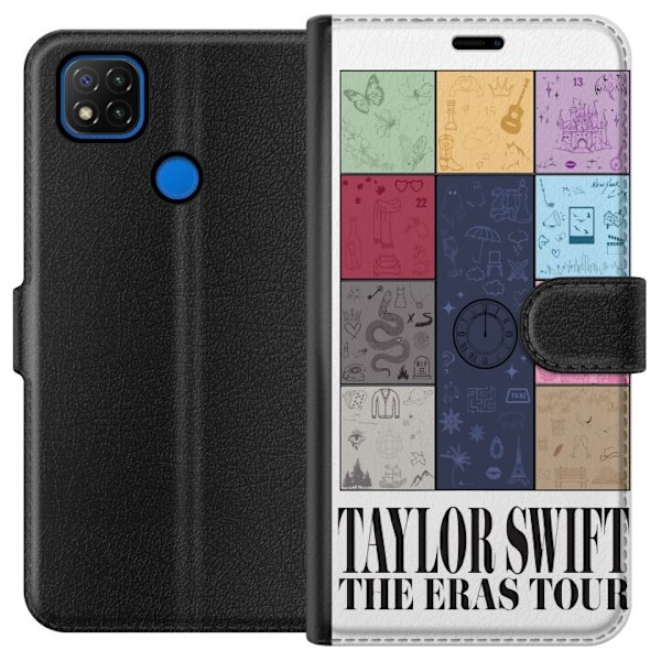 Xiaomi Redmi 9C Lompakkokotelo Taylor Swift Värit