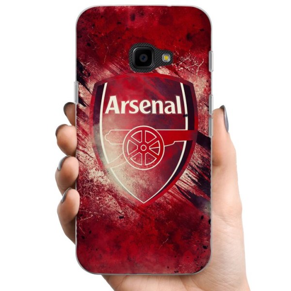 Samsung Galaxy Xcover 4 TPU Mobilcover Arsenal Fodbold