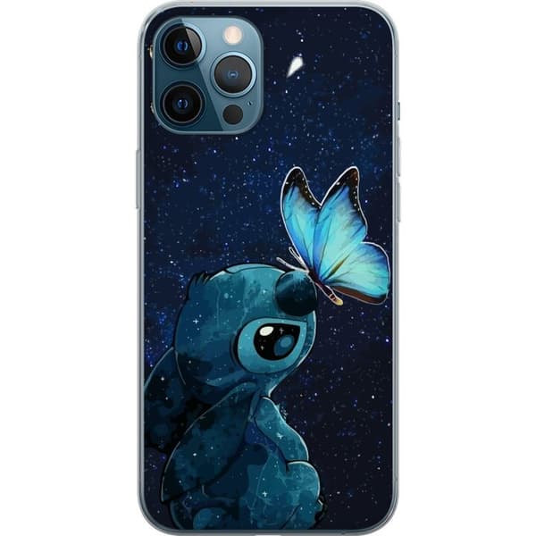 Kompatibel Mobilcover til Apple iPhone 12 Pro Max Stitch sommerfugl
