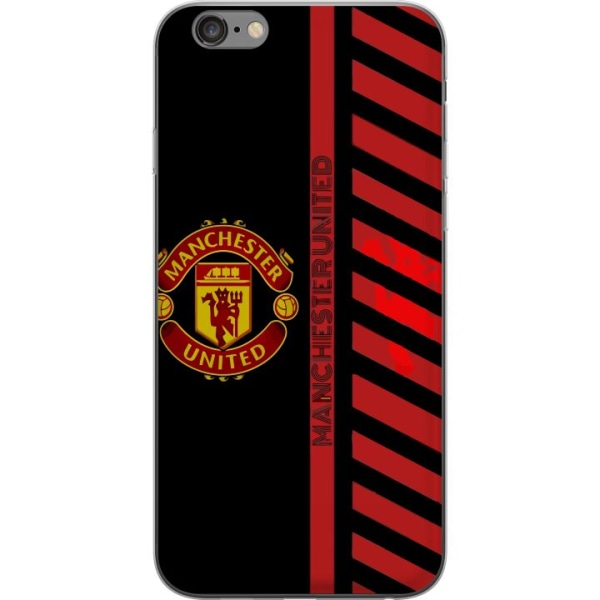 Apple iPhone 6s Plus Gennemsigtig cover Manchester United