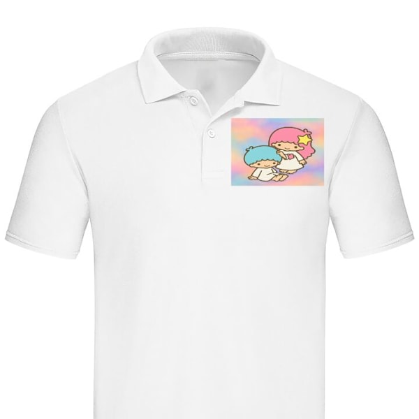 Piqué for Voksen | Elegant Piquégenser Kawaii Sanrio Kiki Lo Hvit Medium