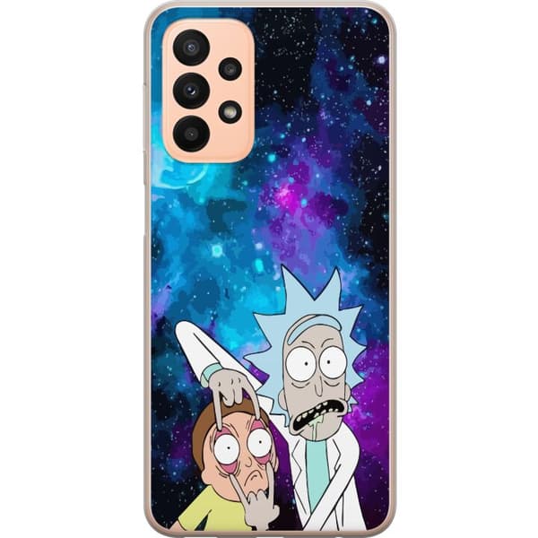 Kompatibelt Mobildeksel til Samsung Galaxy A23 Rick og Morty
