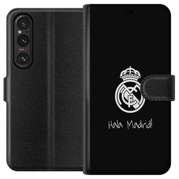 Sony Xperia 1 V Lompakkokotelo Real Madrid