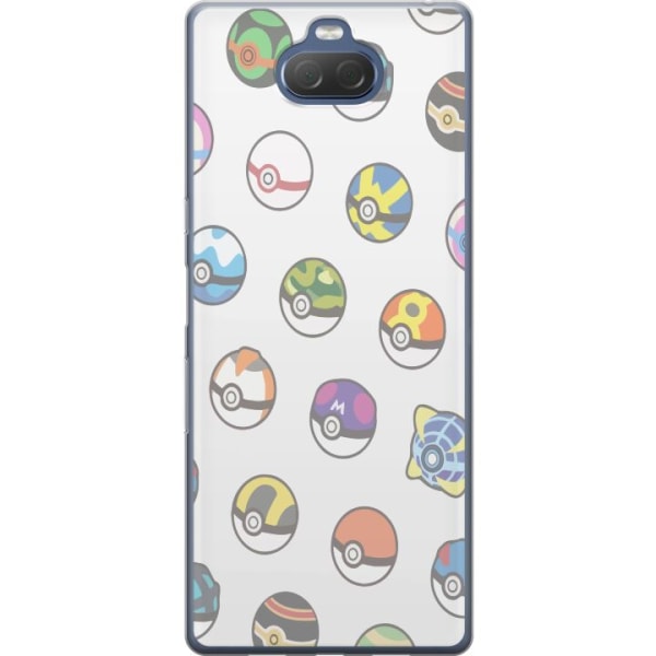 Sony Xperia 10 Plus Gennemsigtig cover Pokemon