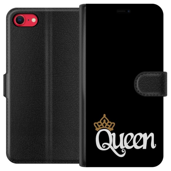 Apple iPhone 8 Lommeboketui Dronning