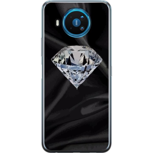 Nokia 8.3 5G Genomskinligt Skal Silke Diamant