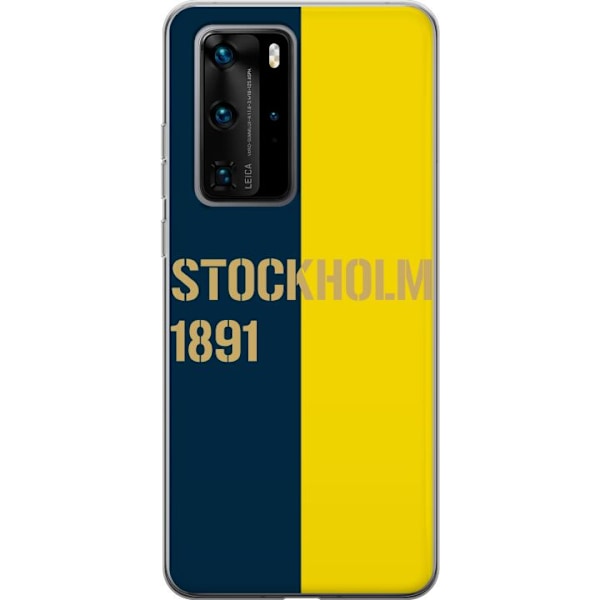 Huawei P40 Pro Läpinäkyvä kuori Stockholm 1891