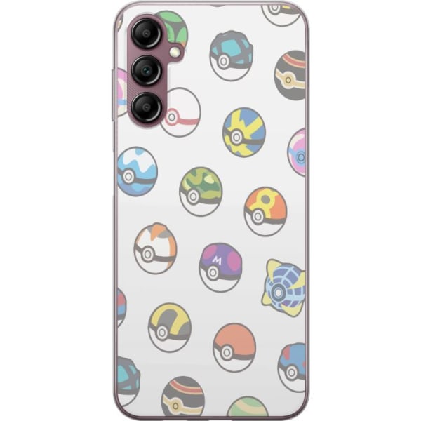 Samsung Galaxy A14 5G Gjennomsiktig deksel Pokemon