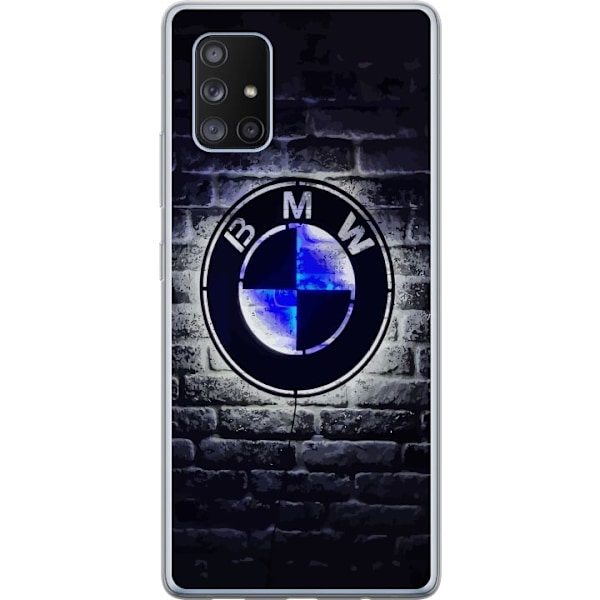 Samsung Galaxy A71 5G Genomskinligt Skal BMW