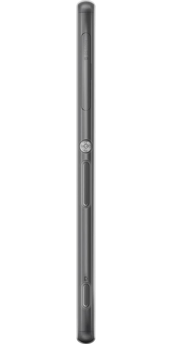 Kompatibelt Mobildeksel til Sony Xperia Z3 Grå steinsvamp - Grått motiv med grå steinsvamp. grå