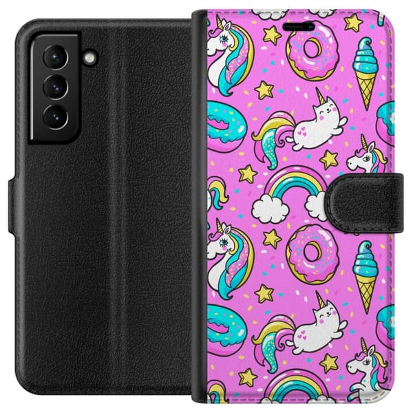 Kompatibel Tegnebogsetui til Samsung Galaxy S21+ 5G Unicorn