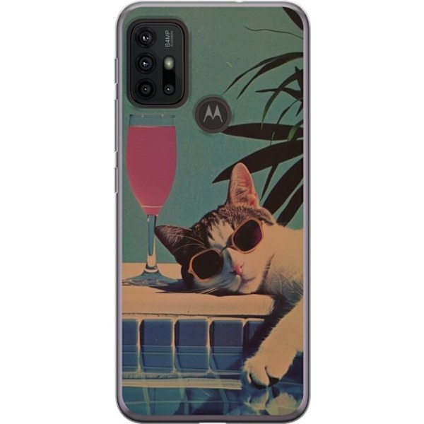 Motorola Moto G30 Gennemsigtig cover Kat ferie