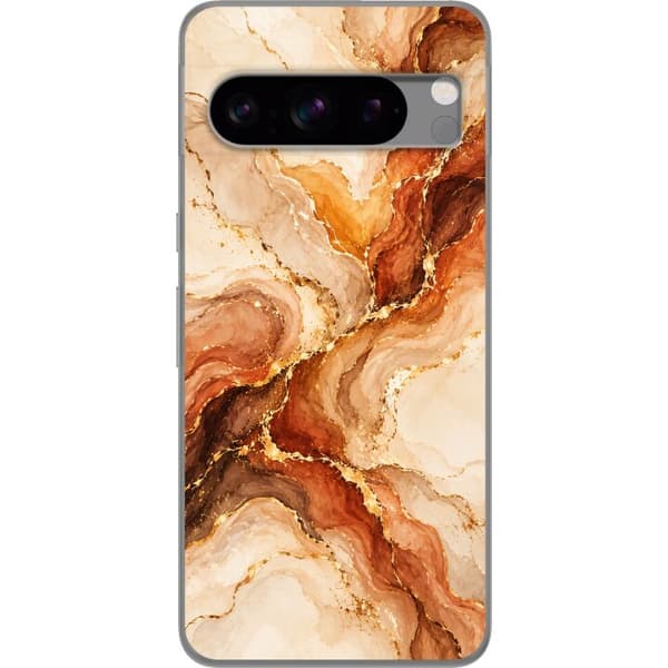 Kompatibel Mobilcover til Google Pixel 8 Pro Høstagat beige