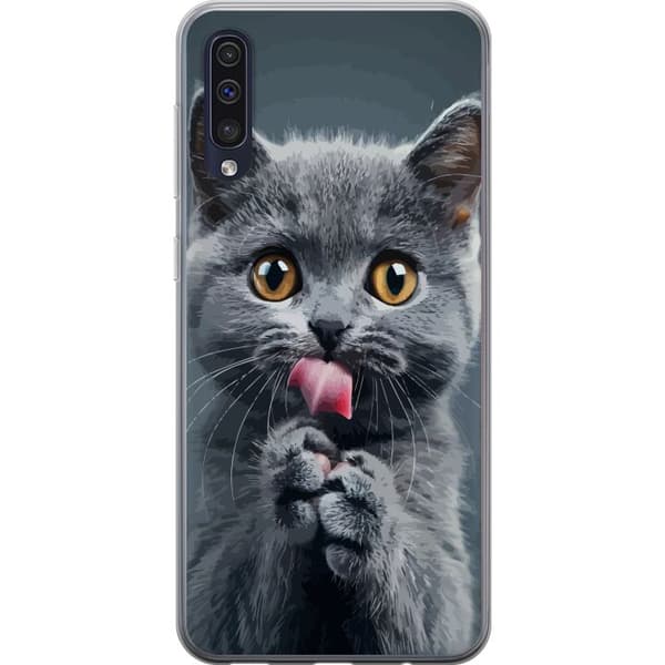 Kompatibelt Mobildeksel til Samsung Galaxy A50 Katt