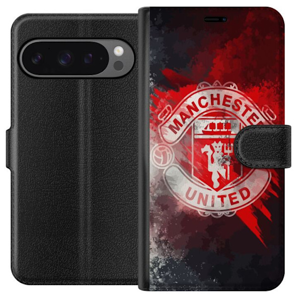 Google Pixel 9 Pro XL Lompakkokotelo Manchester United