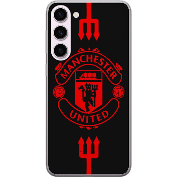 Samsung Galaxy S23+ Genomskinligt Skal ManchesterUnited