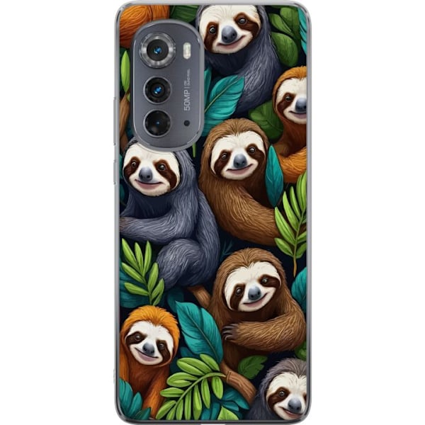 Motorola Edge (2022) Läpinäkyvä kuori Sengångarstil - rent