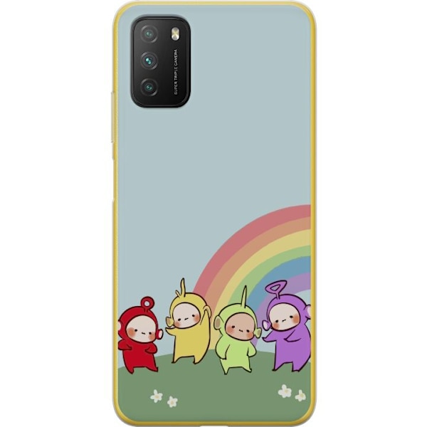 Xiaomi Poco M3  Gennemsigtig cover Teletubbies