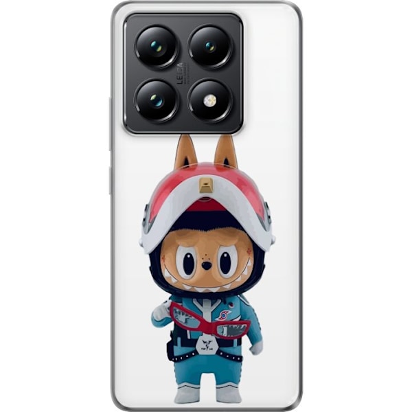 Xiaomi 14T Pro Läpinäkyvä kuori How2work Labubu hirviöt x
