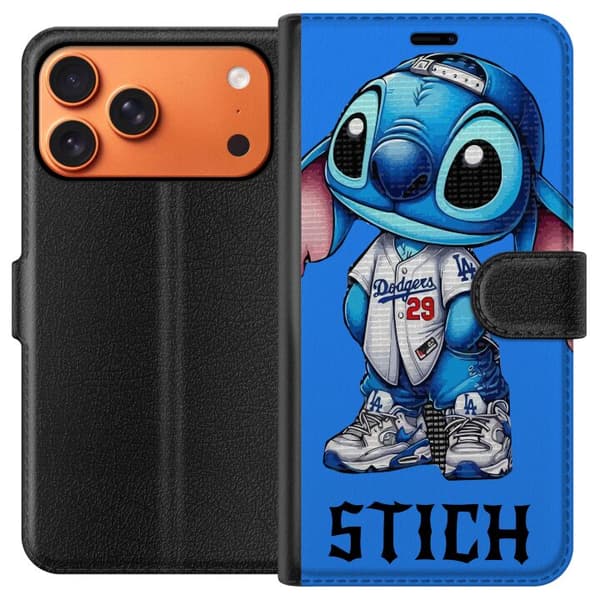 Kompatibelt Lommeboketui til Apple iPhone 17 Pro Max Søm