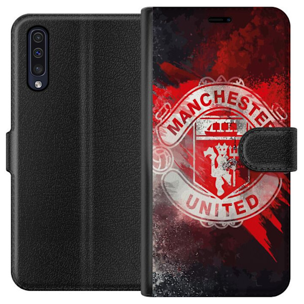 Samsung Galaxy A50 Tegnebogsetui Manchester United F.C.