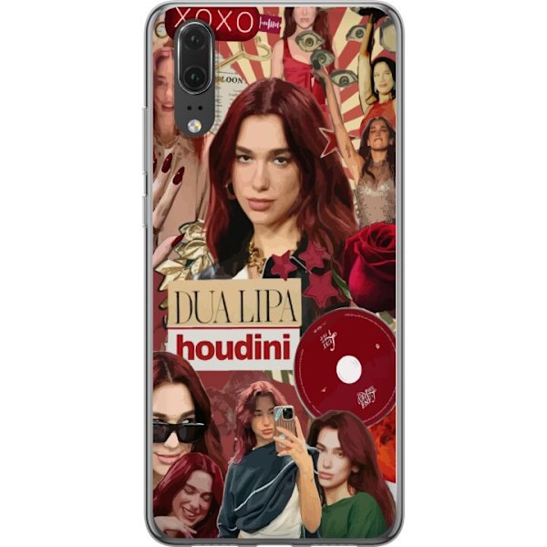 Huawei P20 Genomskinligt Skal Dua Lipa – Fashion & Style Edit