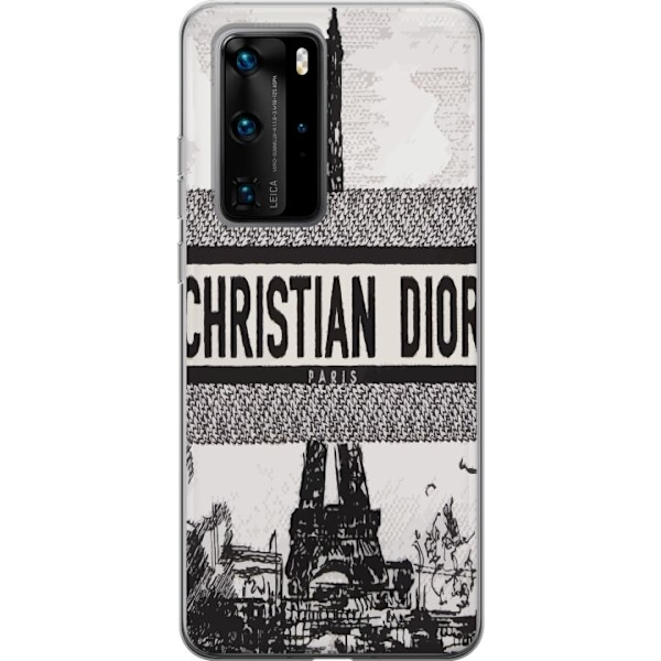 Huawei P40 Pro Genomskinligt Skal Christian Dior