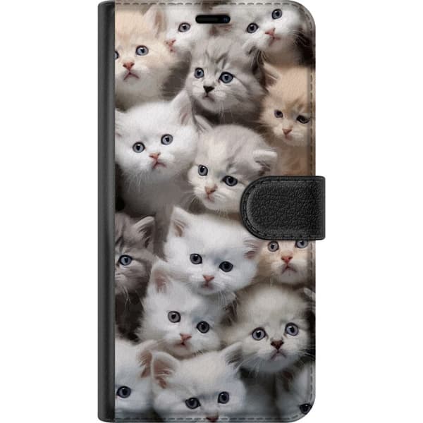 Kompatibelt Lommeboketui til Apple iPhone 13 mini Katter