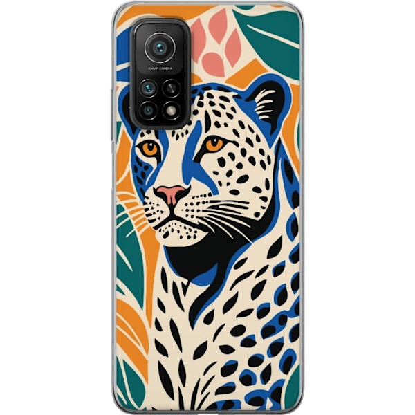 Xiaomi Mi 10T Pro 5G Gennemsigtig cover Majestætiske Leopard