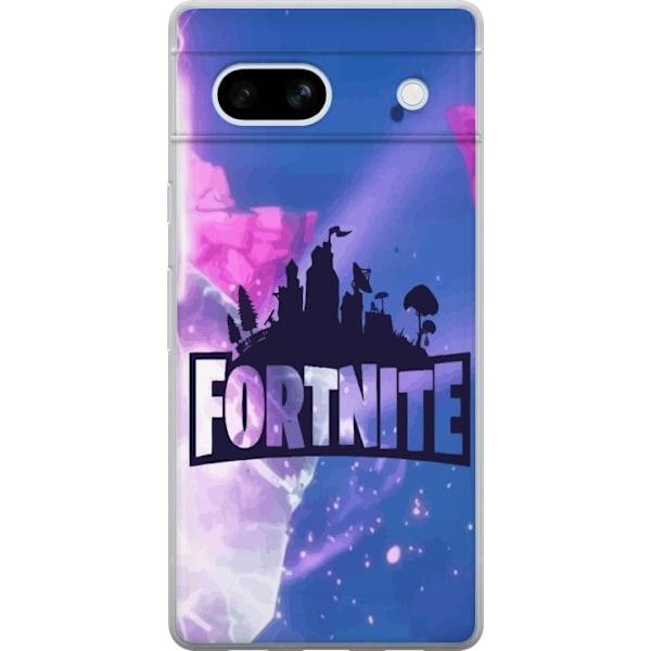 Google Pixel 7a Gennemsigtig cover Fortnite