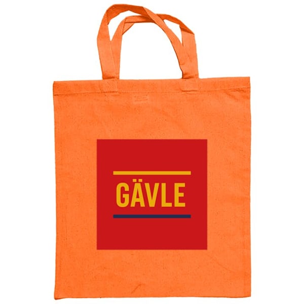 Tøyveske | Holdbar Handleveske i Tøy Gävle - Hockey Oransje one size