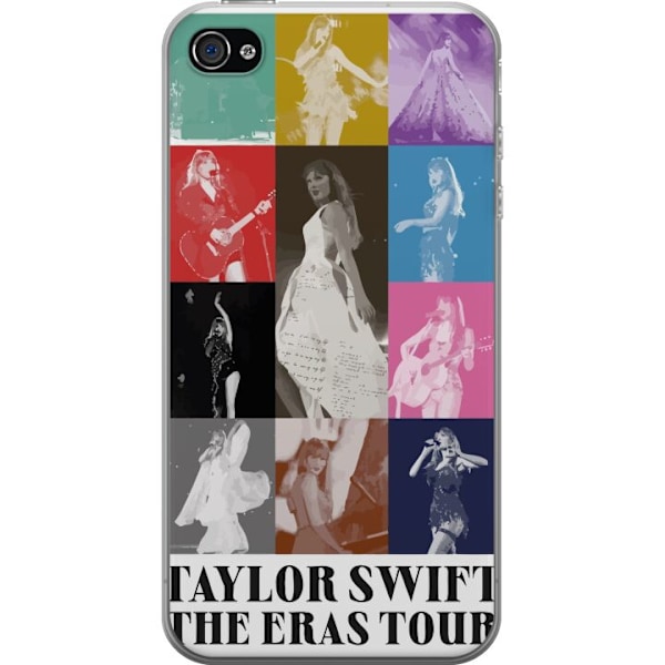 Apple iPhone 4s Genomskinligt Skal Taylor Swift