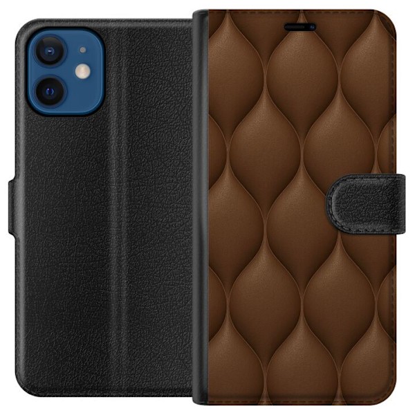 Apple iPhone 12 mini Plånboksfodral Cocoa Scales