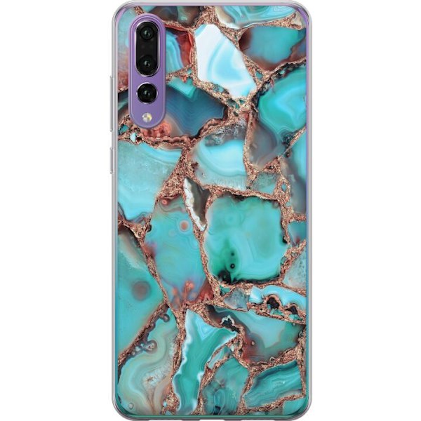 Huawei P20 Pro Genomskinligt Skal Santorini