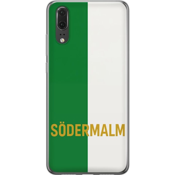 Huawei P20 Läpinäkyvä kuori Södermalm - jalkapallo