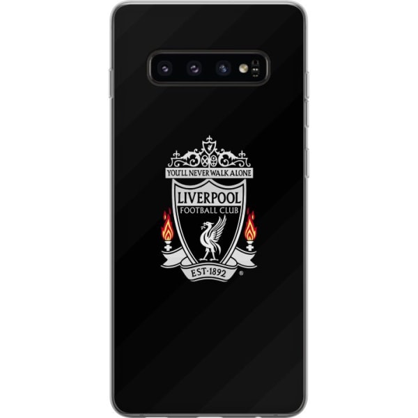 Samsung Galaxy S10 Deksel / Mobildeksel - Liverpool FC