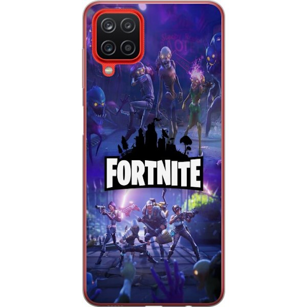 Samsung Galaxy A12 Gjennomsiktig deksel Fortnite