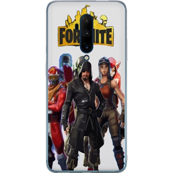 OnePlus 7T Pro Läpinäkyvä kuori Fortnite