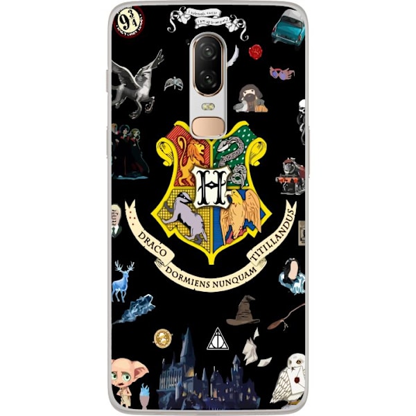 OnePlus 6 Gennemsigtig cover Harry Potter