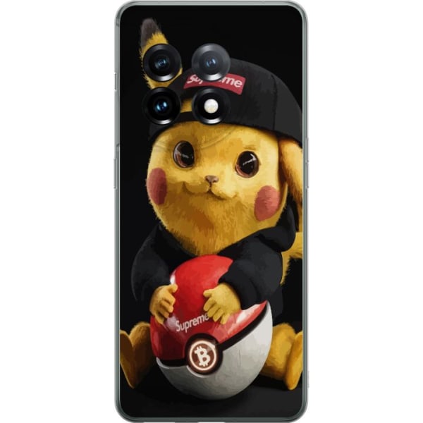 OnePlus 11 Gjennomsiktig deksel Pikachu Supreme