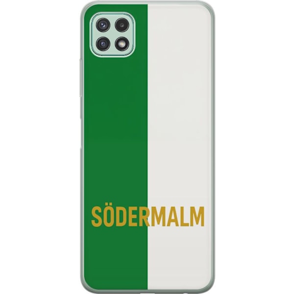 Samsung Galaxy A22 5G Gennemsigtig cover Södermalm - fodbold