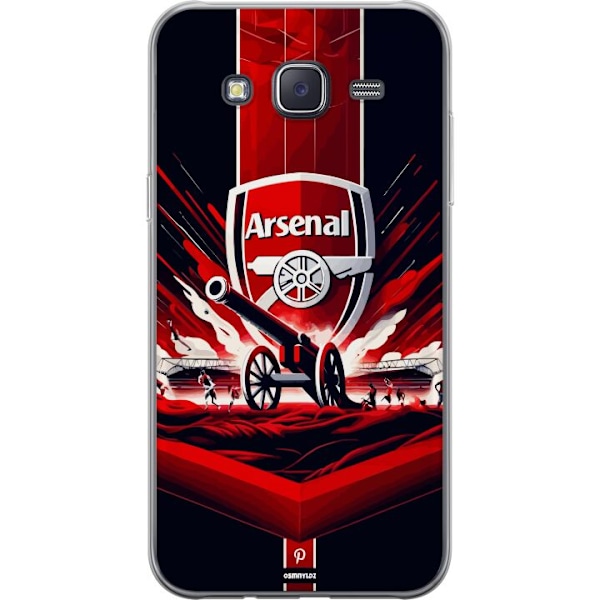 Samsung Galaxy J5 Gjennomsiktig deksel Arsenal