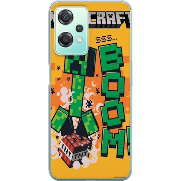 OnePlus Nord CE 2 Lite 5G Läpinäkyvä kuori Minecraft Boom
